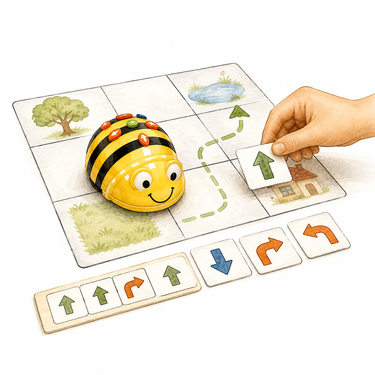 Základy robotiky, algoritmizace a programování (Bee-Bot)