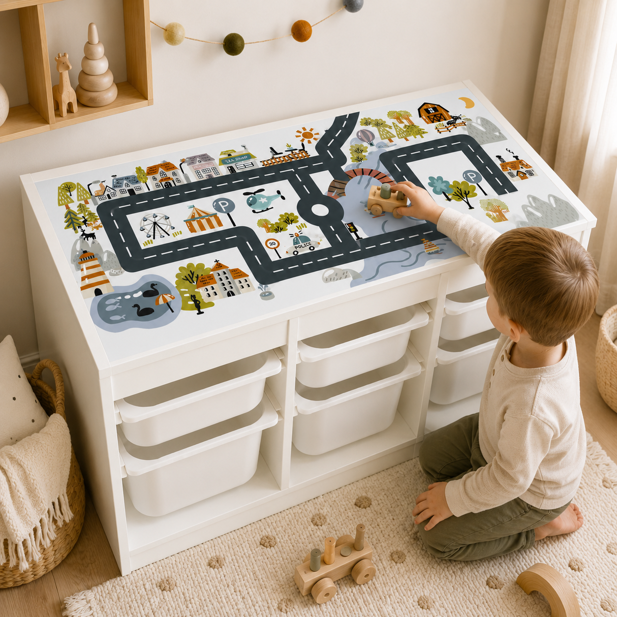 Samolepky na IKEA nábytek