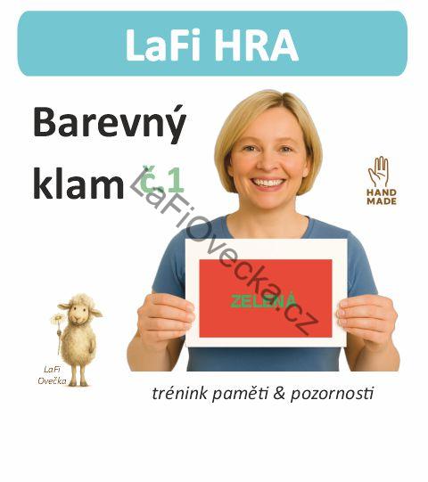 LaFi hra – Barevný klam č. 1 (Stroop test) | Trénink pozornosti a paměti 
