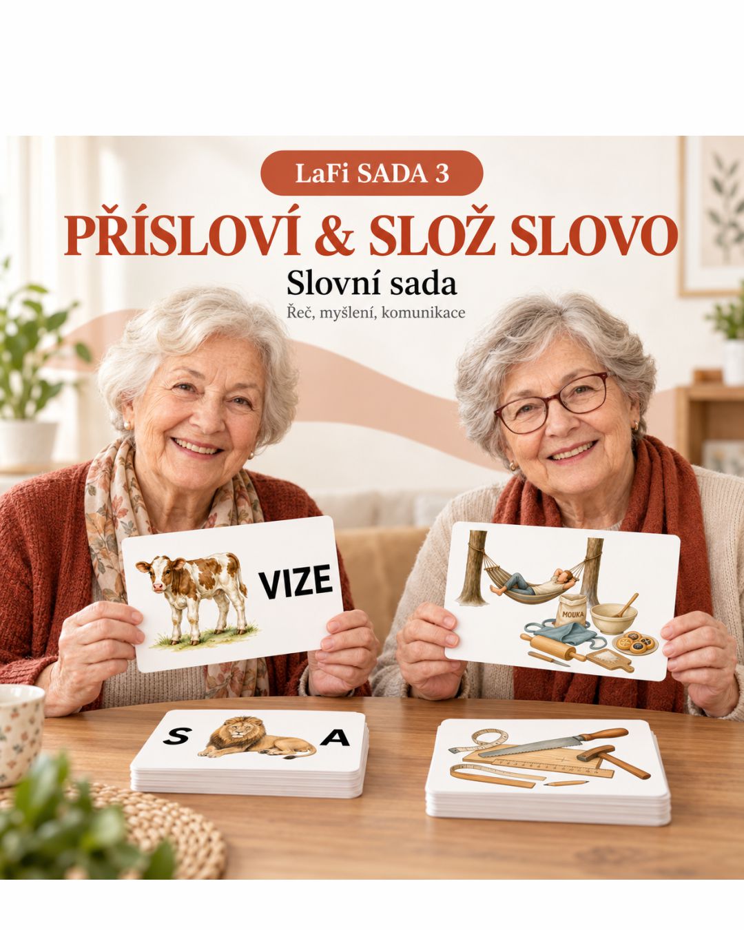 LaFi SADA 3 – Přísloví a Slož slovo pro seniory