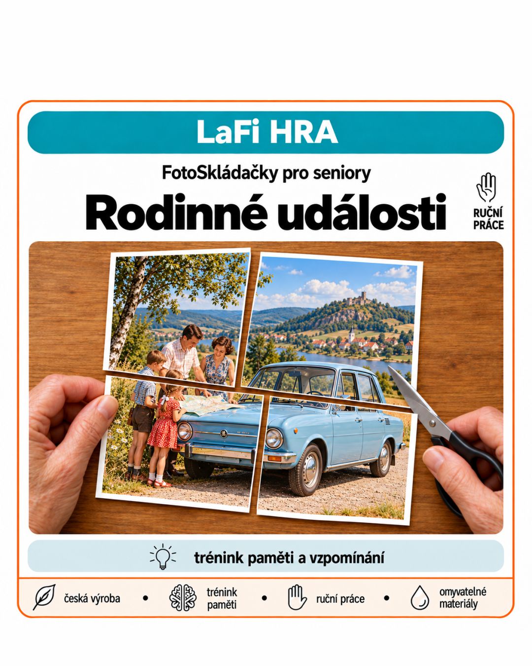 LaFi FotoSkládačky – Rodinné události | Sada 5 motivů