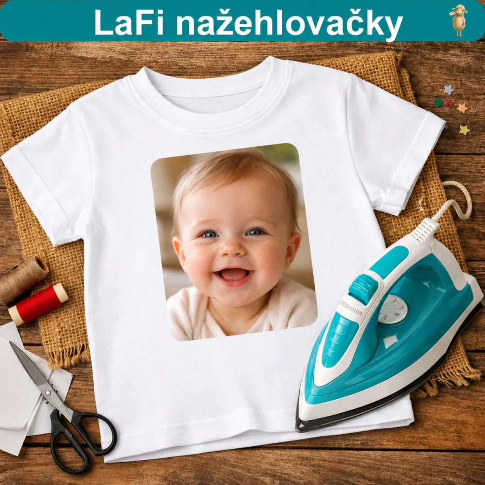 LaFi nažehlovačka z vlastní fotky | Potisk na tričko, mikinu i tašku