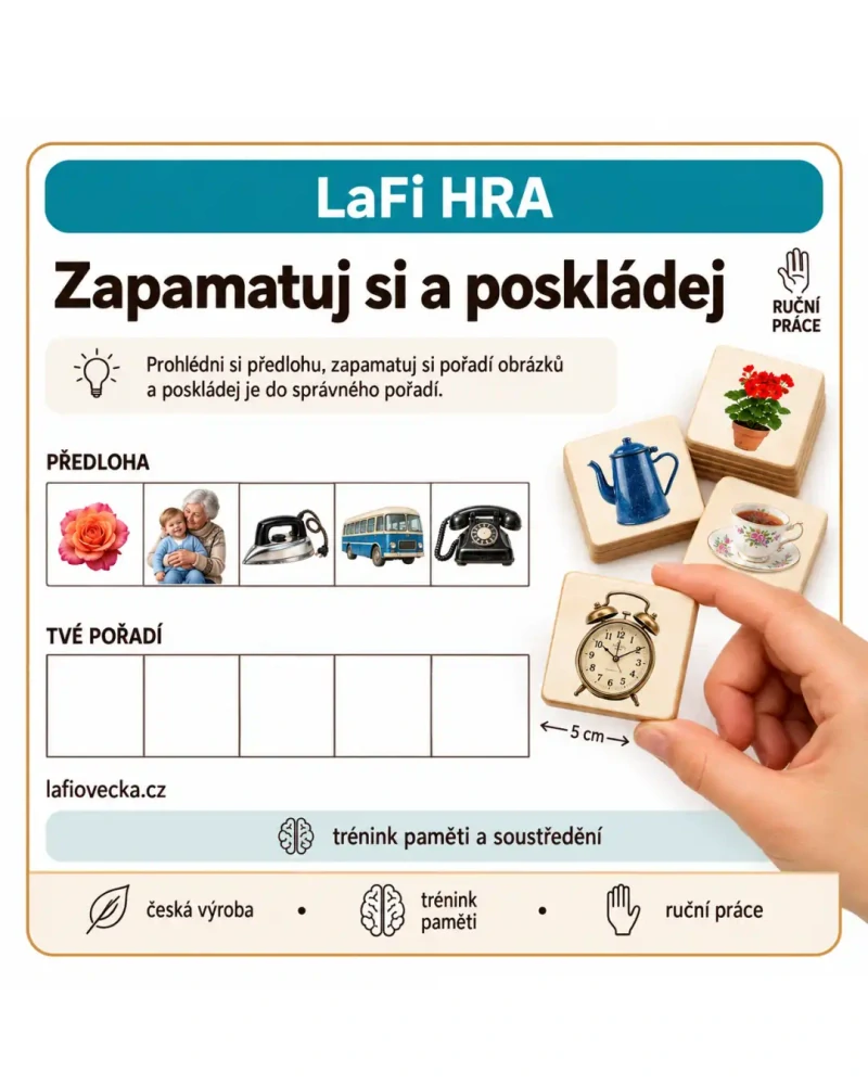 LaFi HRA Zapamatuj si a poskládej
