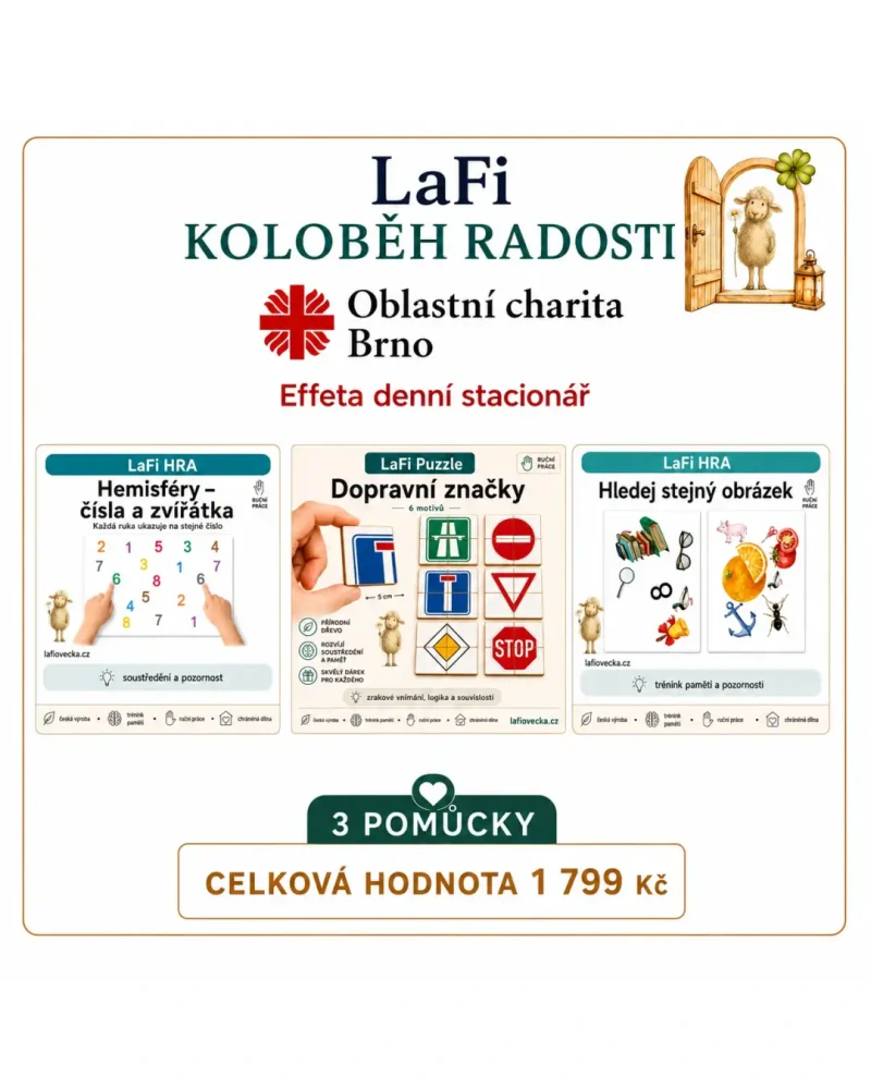 Oblastní charita Brno – Effeta denní stacionář | LaFi Koloběh radosti