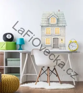 LaFi samolepka na zeď – Domeček č.7