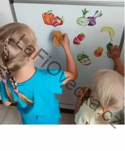 LaFiLepky – Ovoce a zelenina (motiv cca 10 cm)