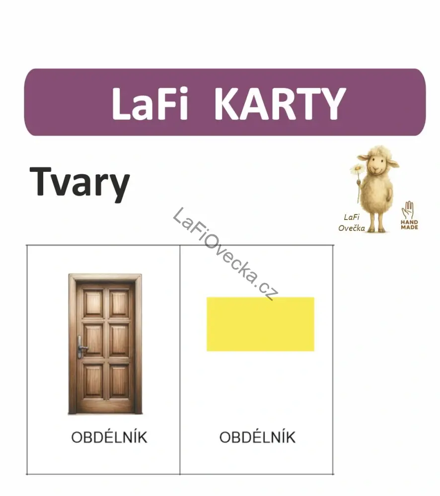 LaFi karty – Zelenina (20 ks) | Omyvatelné kartičky 10×15 cm | Česká výroba