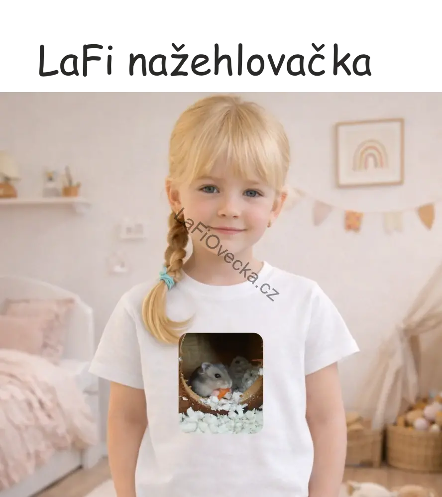 Nažehlovačka z vlastní fotky 3× – radost s domácím mazlíčkem