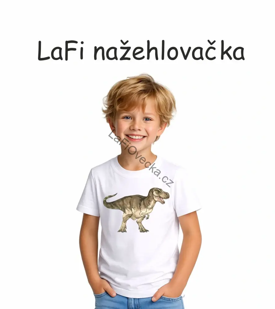 LaFi nažehlovačka | dinosauři | 10 cm – 4 ks