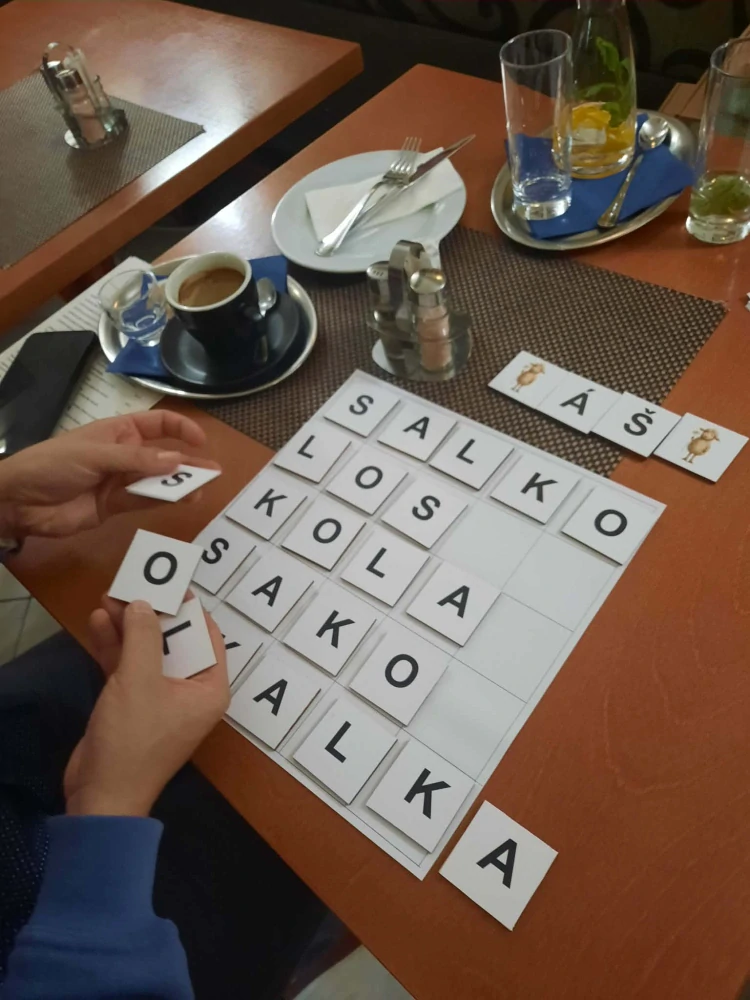LaFi písmenkové sudoku – Černobílá sada 1: První slova