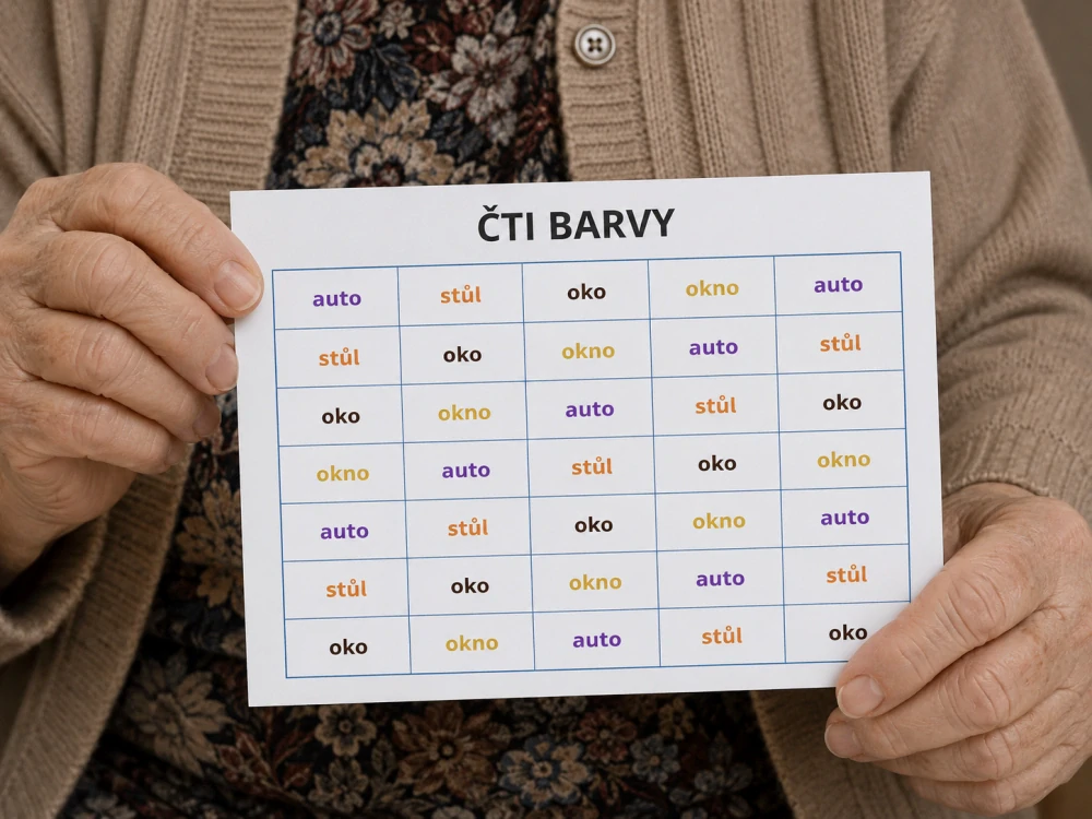 LaFi hra – Barevný klam č. 2 (Stroop test) | Trénink pozornosti a paměti