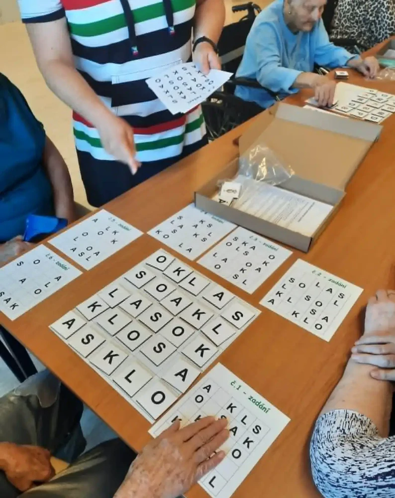 LaFi sada Slova a Sudoku – Aktivizační balíček pro domovy seniorů