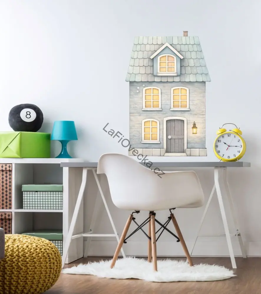 LaFi samolepka na zeď – Domeček č.7
