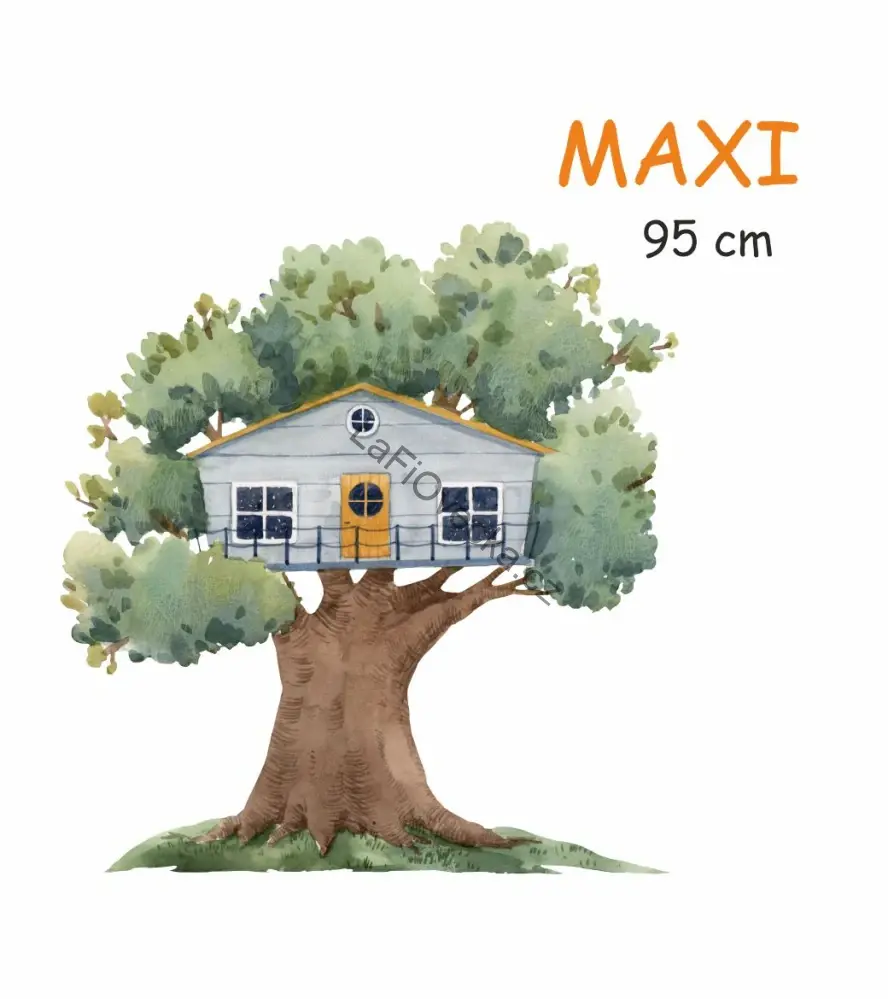 LaFi samolepka na zeď – Domeček na stromě č.2 (terasa)