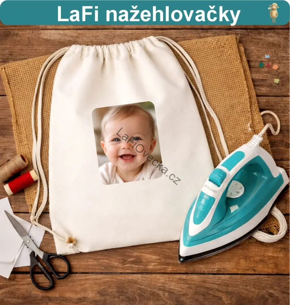 LaFi nažehlovačka z vlastní fotky | Potisk na tričko, mikinu i tašku