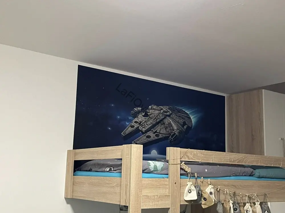 LaFi samolepka na zeď – Vesmírná loď sci-fi / MAXI