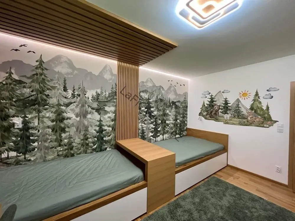 LaFi samolepka na zeď – Medvěd a koloušek