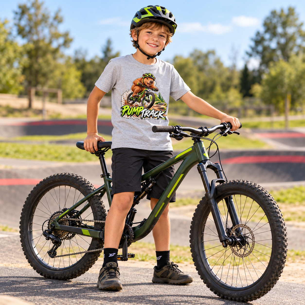 LaFi sada nažehlovaček – Kapybara PUMPTRACK, 3 ks