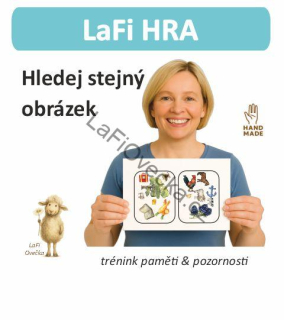 LaFi hra – Hledej stejný obrázek | Trénink paměti 