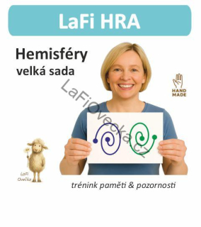 LaFi Hemisféry – velká sada (9 podložek) | Trénink soustředění | Pro děti i seniory