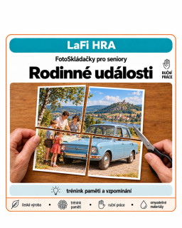 LaFi FotoSkládačky – Rodinné události | Sada 5 motivů