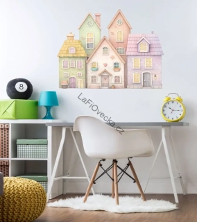 LaFi samolepka na zeď – Domeček č.1