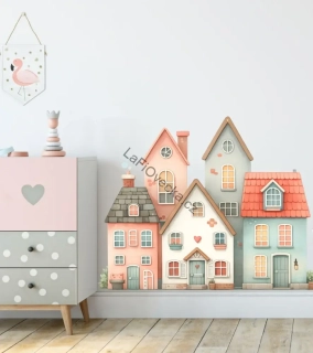 LaFi samolepka na zeď – Domeček č.5