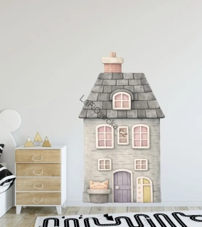 LaFi samolepka na zeď – Domeček č.8