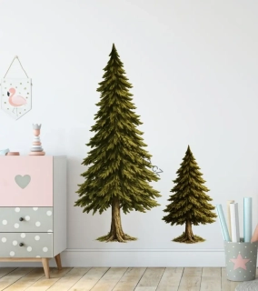 LaFi samolepka na zeď – Smrk (Spruce) – MAXI 95 cm