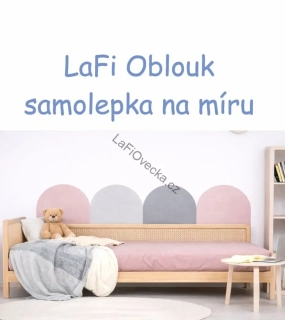 LaFi samolepky na zeď – Mix oblouků na míru (kombinace barev)