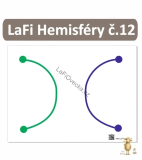LaFi podložka – Hemisféry č. 12 | Základní oblouky pro dvě ruce (koordinace)