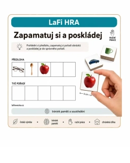LaFi HRA Zapamatuj si a poskládej