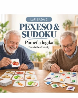 LaFi SADA 2 – Pexeso a sudoku pro seniory
