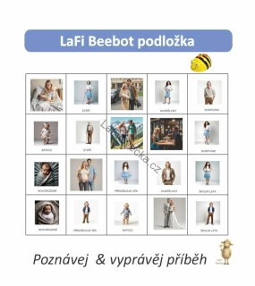 LaFi BeeBot podložka – Životní cyklus (Vývoj člověka) | Robotika pro MŠ | Česká výroba