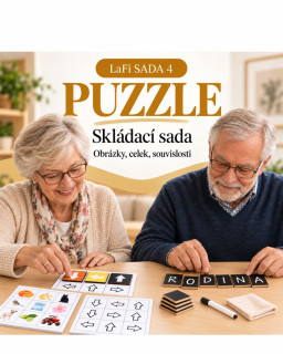 LaFi SADA 4 – Puzzle a skládací hry pro seniory